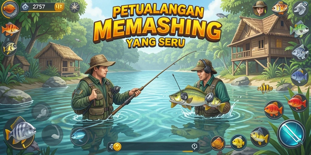 Tangkapan ikan yang menakjubkan di 2757 dengan gameplay yang seru.