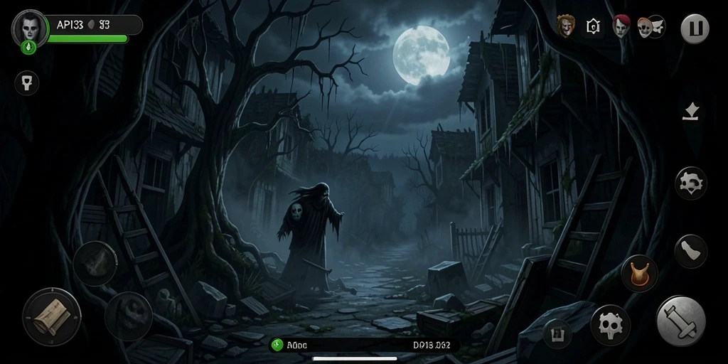 Screenshot utama menampilkan gameplay menegangkan dari API33.