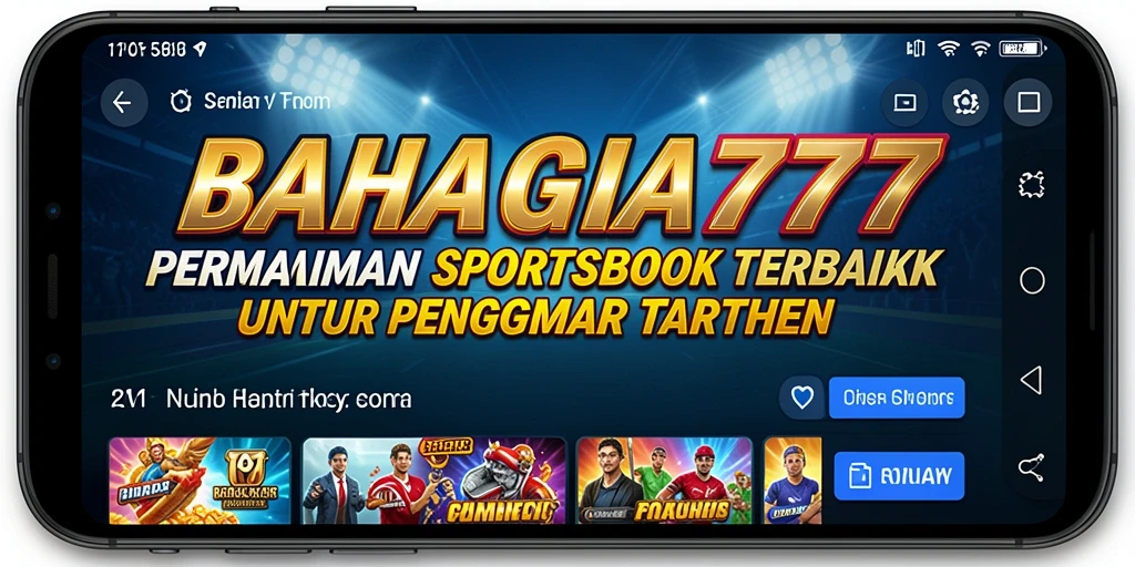 Screenshot BAHAGIA777 menunjukkan pengalaman taruhan yang menarik dan interaktif.