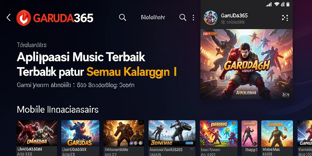 Tampilan gameplay GARUDA365 yang menampilkan pengalaman musik interaktif.