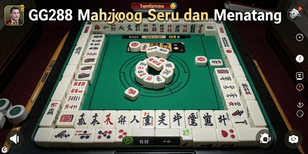 Screenshot utama GG288 menampilkan gameplay menarik Mahjong yang penuh strategi.