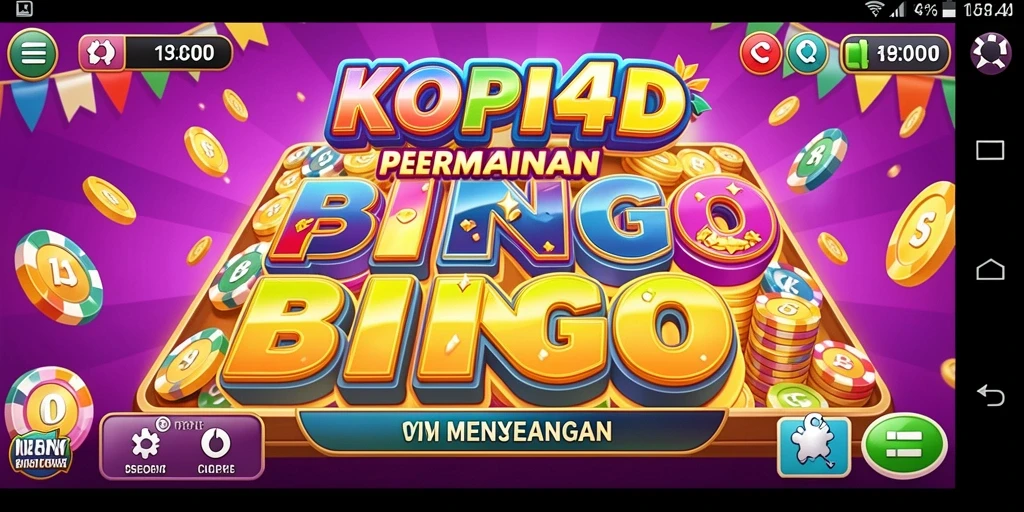Tampilkan gameplay seru dari permainan Bingo KOPI4D.