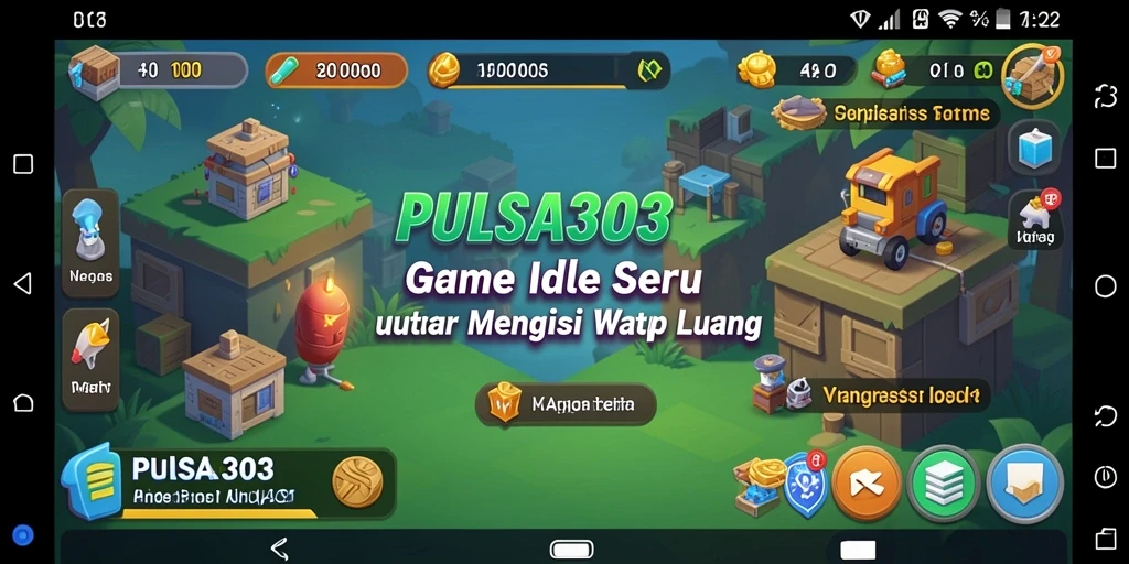 Tampilan gameplay menarik dari PULSA303 yang menggambarkan aktivitas pengumpulan pulsa.