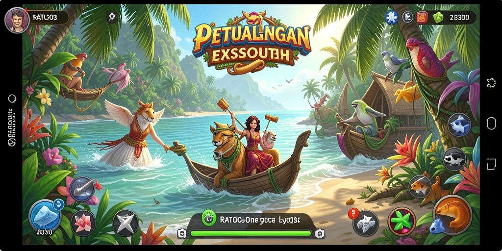 Gameplay menarik dari RATU303 yang menantang dan seru.