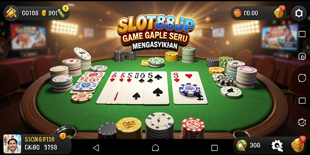 Gameplay seru dan interaktif dari SLOT88JP game Gaple.