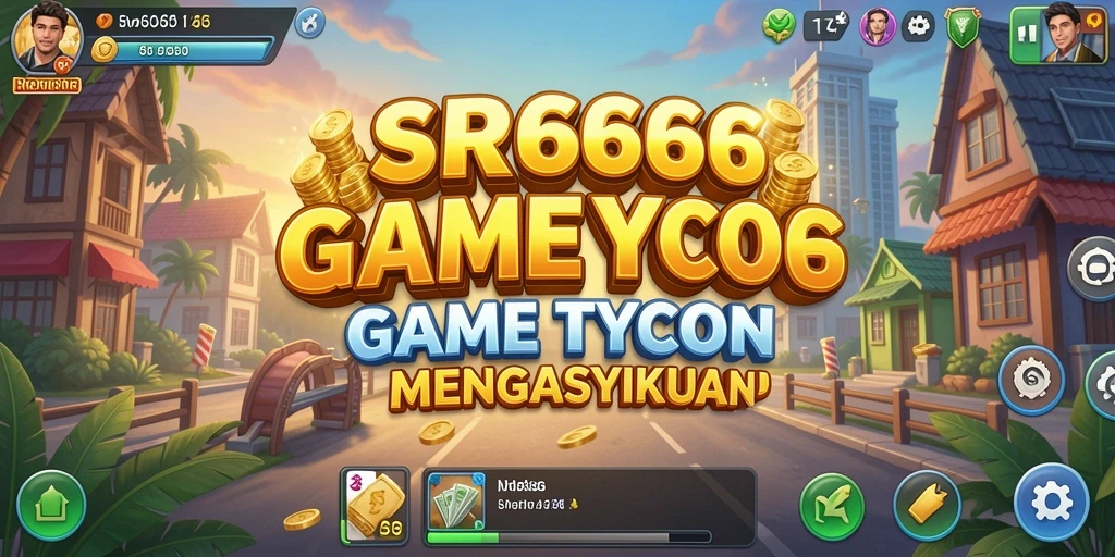 Tampilan gameplay menawan dari SR6666 yang penuh strategi Tycoon.