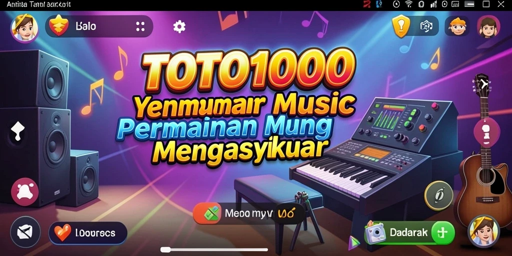 Tampilan gameplay TOTO1000 yang seru dan interaktif.